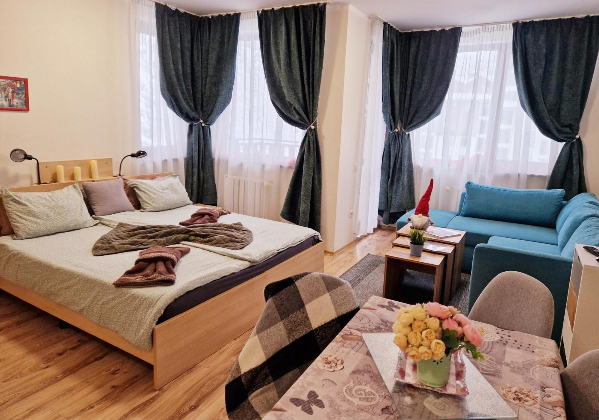 Neat Studios In "Borovets Gardens" Hotel Bagian luar foto